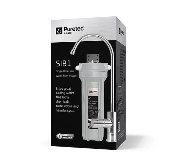 SIB1 mains water under sink water filter