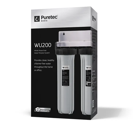 WU20 40R mains water whole house water filtration system