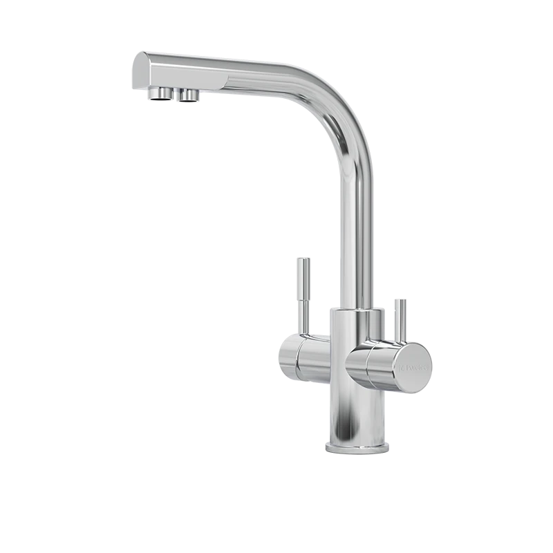 Z1 T3 chrome 3 way mixer tap and water filter system