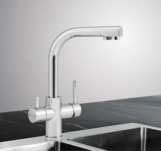 Z1 T3 chrome 3 way mixer tap and water filter system