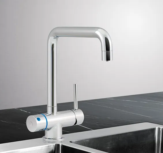 Z1 T5 chrome 3 way mixer tap and water filter system