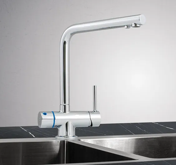 Z1 T6 chrome 3 way mixer tap and water filter system